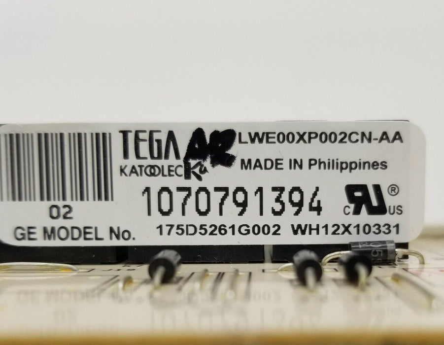 Rabon Services Group - Replacement for GE Washer Control 175D5261G002 WH12X10331  ~ ~