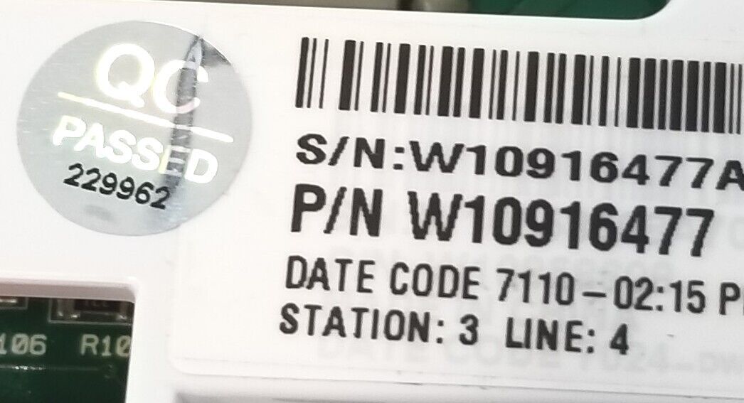 OEM Kenmore Washer Control W10916477    ⭐Free Same Day Shipping⭐