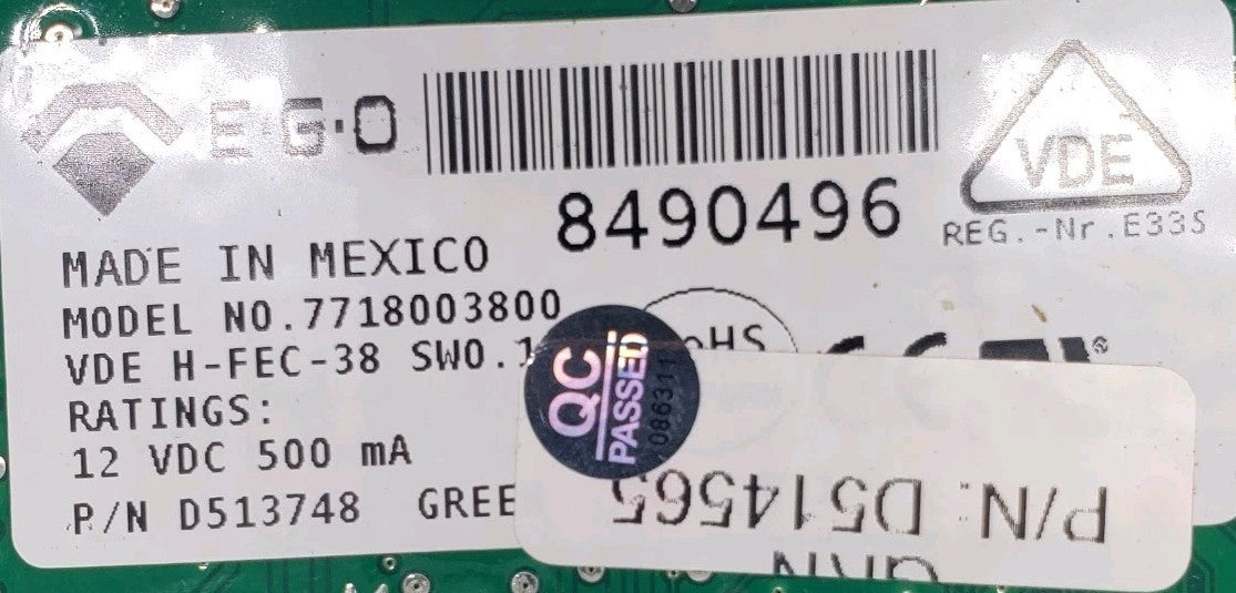 Rabon Services Group - OEM Replacement for Speed Queen Dryer Control Board D514565