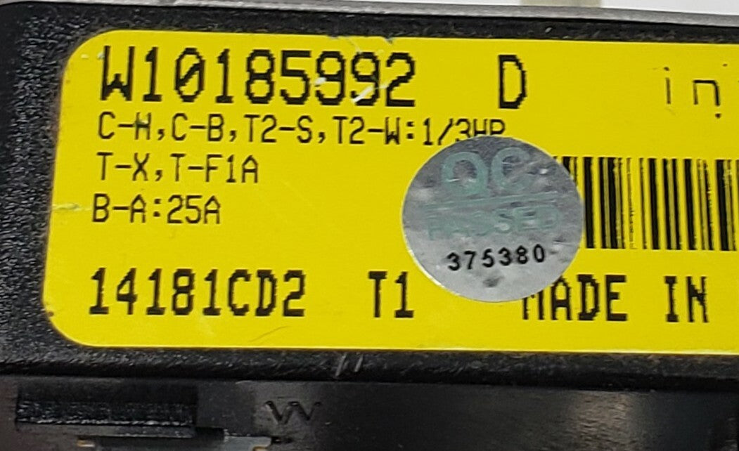 Rabon Services Group - OEM Replacement for Whirlpool Dryer Timer W10185992 D    ⭐  ⭐