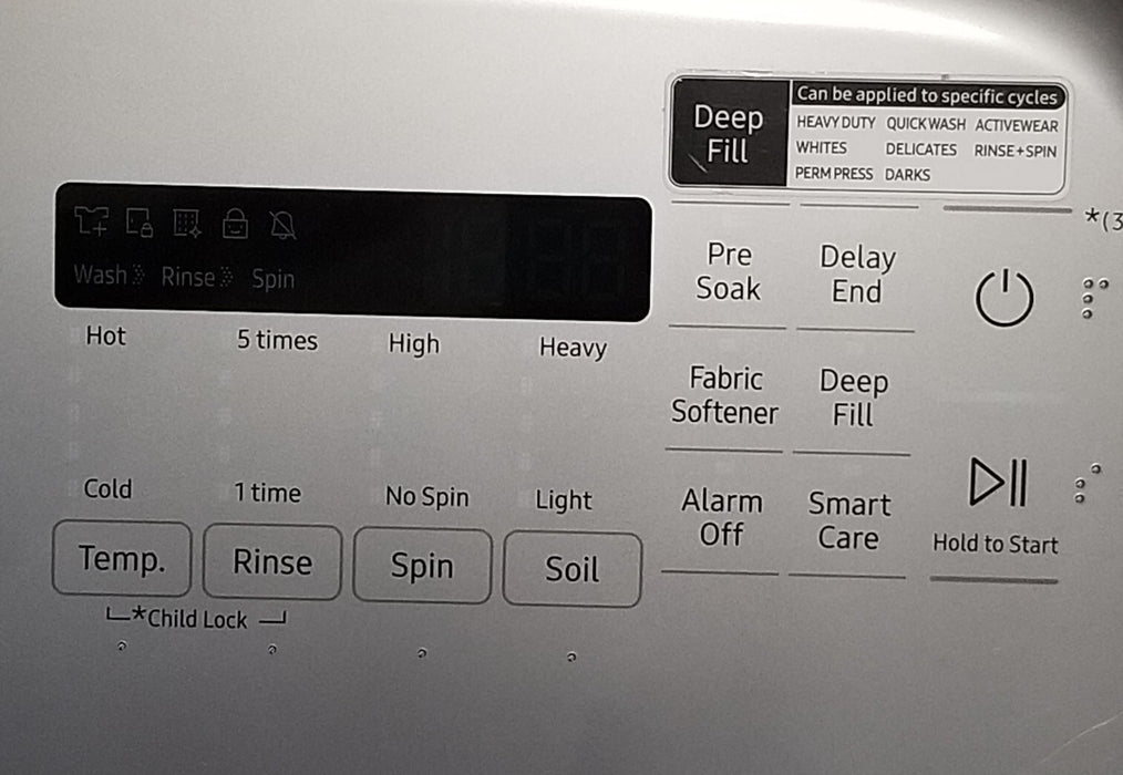 Rabon Services Group - OEM Replacement for Samsung Washer Control Panel  DC64-03825G   ~~