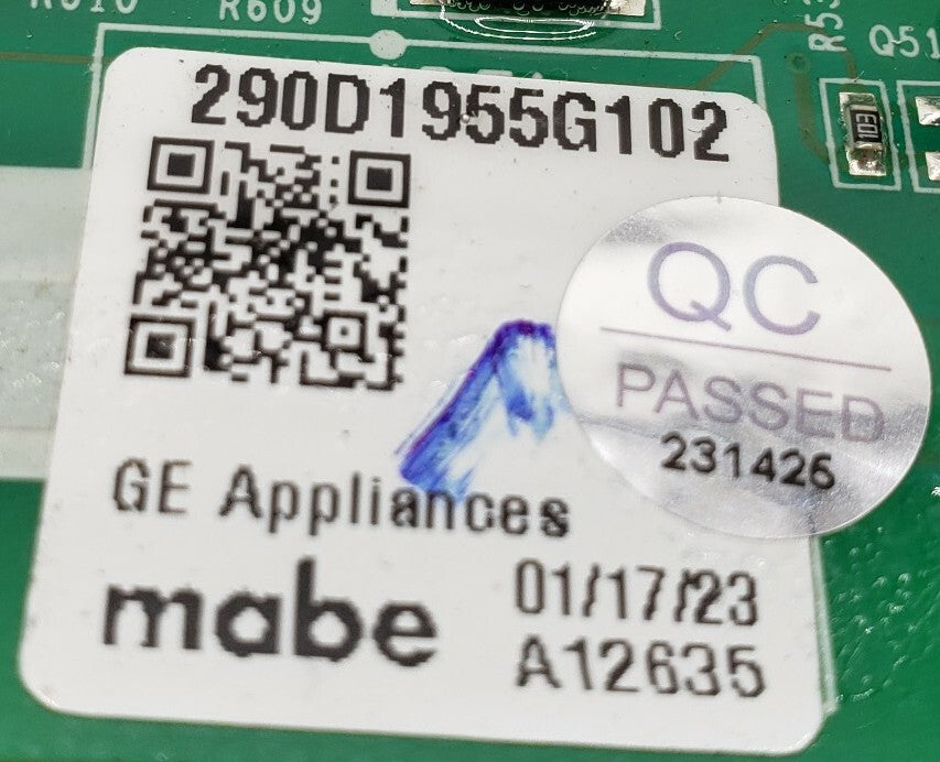 Rabon Services Group - Genuine OEM Replacement for GE Washer Control 290D1955G102  *