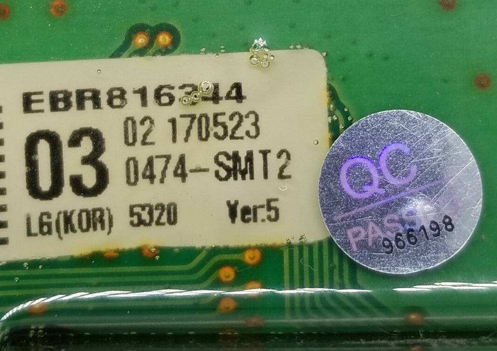 Rabon Services Group - OEM Replacement for LG Washer Control EBR81634303 EBR81634403