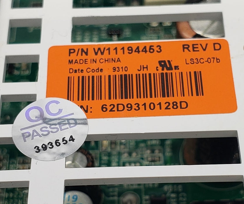 Rabon Services Group - OEM Replacement for Whirlpool Dryer Control W11194453  ⭐ ⭐