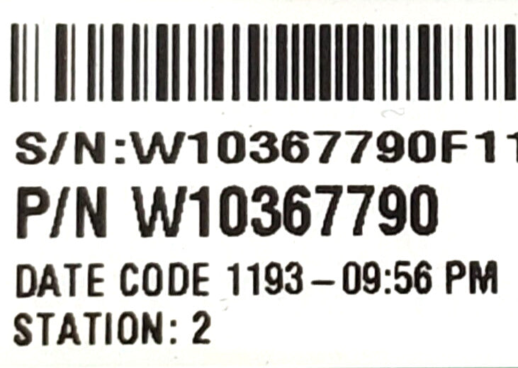 OEM Whirlpool Washer Control W10367790  ⭐Free Same Day Ship⭐