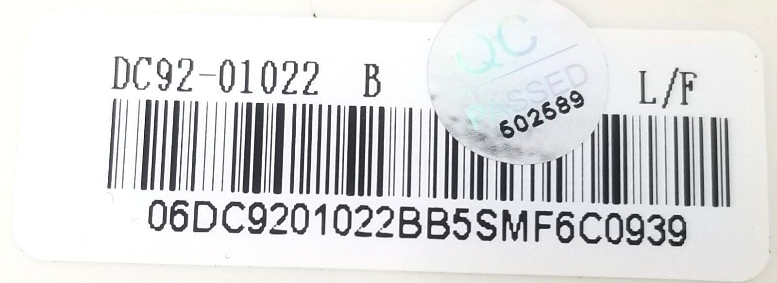 Rabon Services Group - OEM Replacement for Samsung Washer Display Control DC92-01022B  &