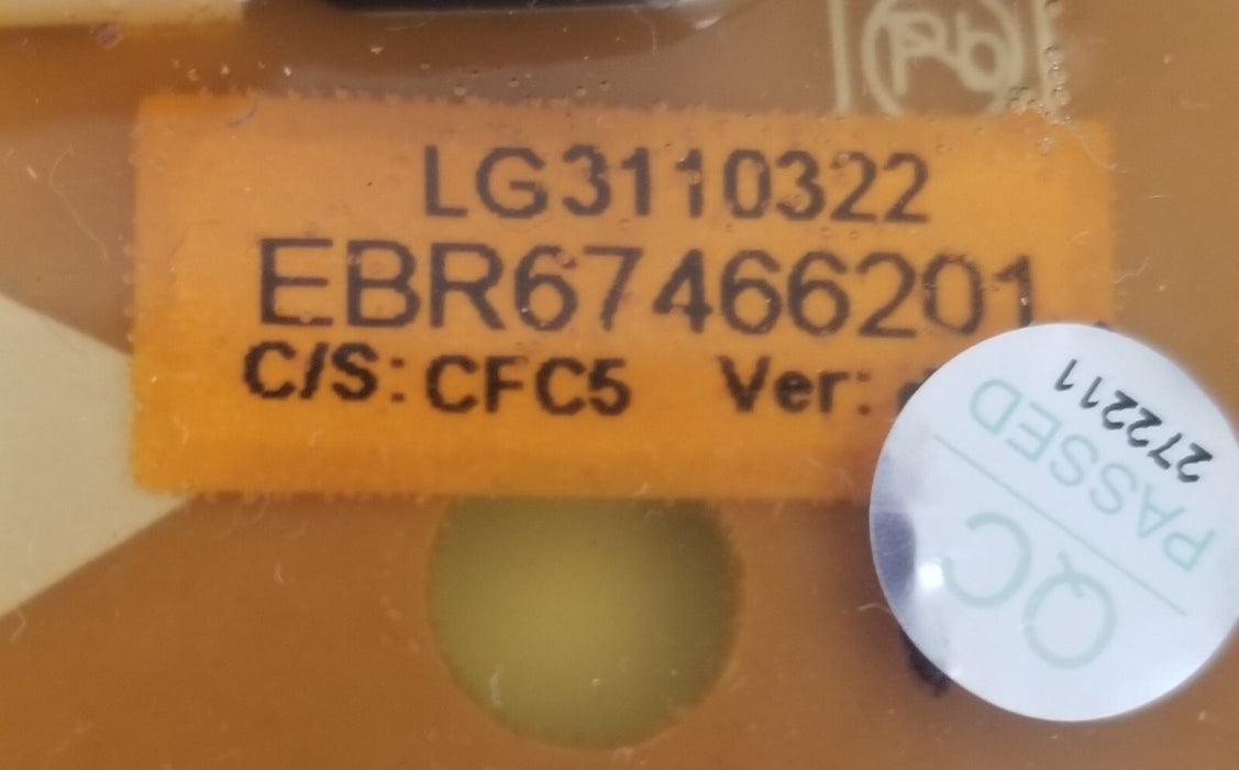 Rabon Services Group - Replacement for LG Washer Control Board EBR67466201 EBR67466101