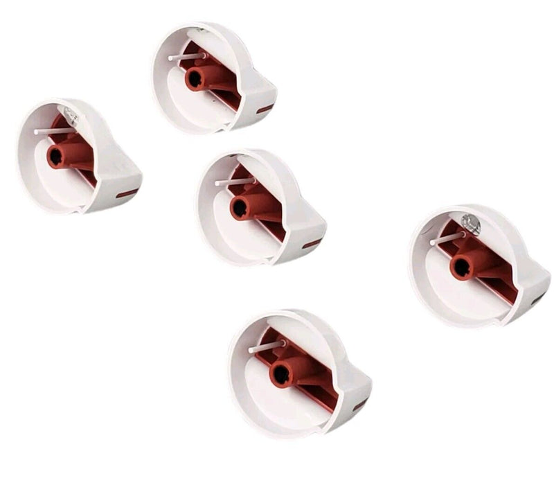 New Frigidaire Oven White Control Knobs (5x) - A067501  ⭐Free Same Day Shipping⭐