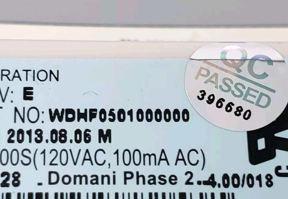 OEM GE Washer Control WDHF0501000000   Warranty ⭐Free Same Day Shipping⭐