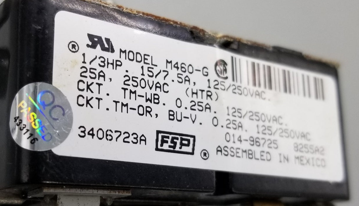 Rabon Services Group - OEM Replacement for Whirlpool Dryer Timer 3406723A