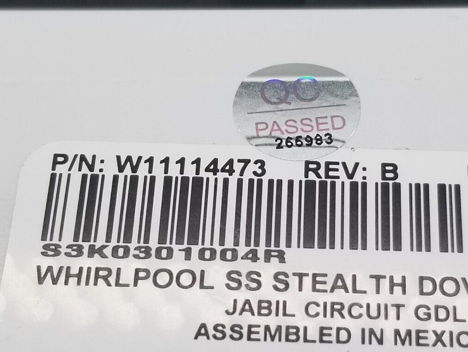 OEM Whirlpool Fridge UI Assembly  W11114478   ~Free Shipping~