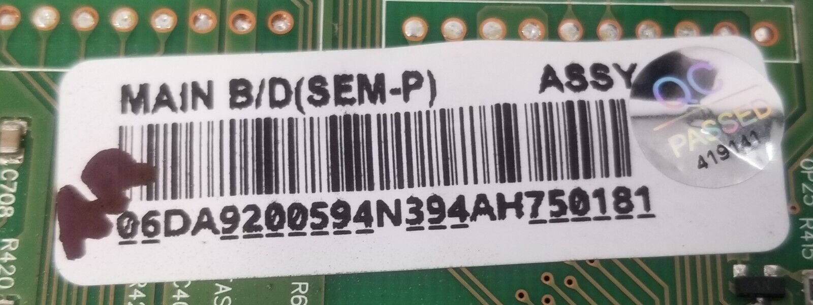 OEM Samsung Refrigerator Control DA92-00594N  *Same Day Ship