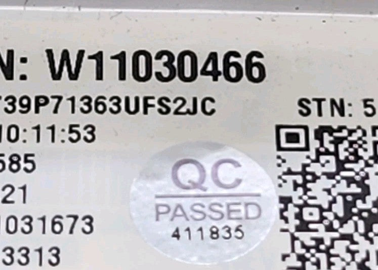 Rabon Services Group - OEM Replacement for Whirlpool Washer Control W11030466