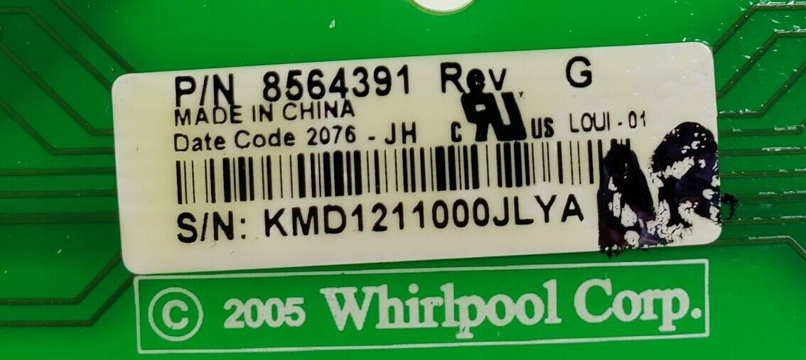 OEM Whirlpool Washer Control 8564391    ⭐ Same Day Ship⭐