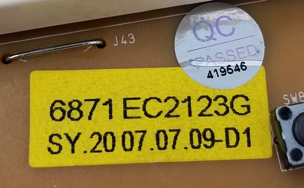 Rabon Services Group - Replacement for LG Washer Control 6871ER1085C 6871EC2123G   ⭐ ⭐