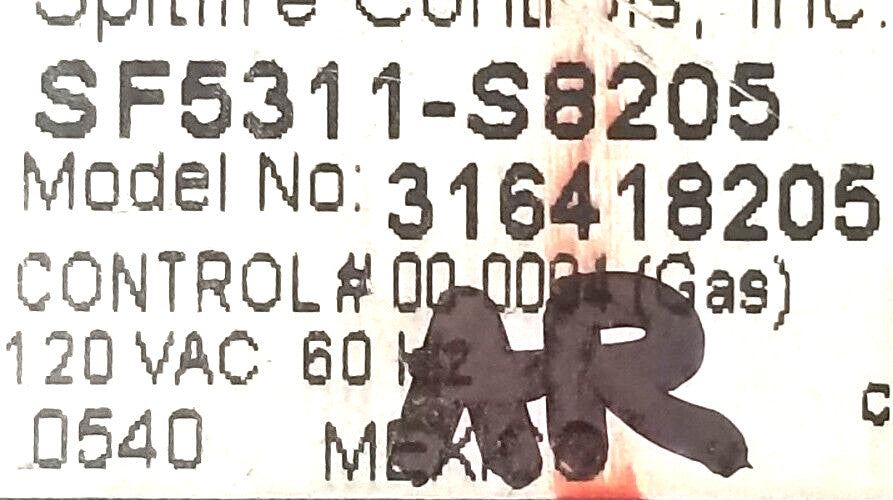 Rabon Services Group - Genuine OEM Replacement for Frigidaire Range Control 316418205  **