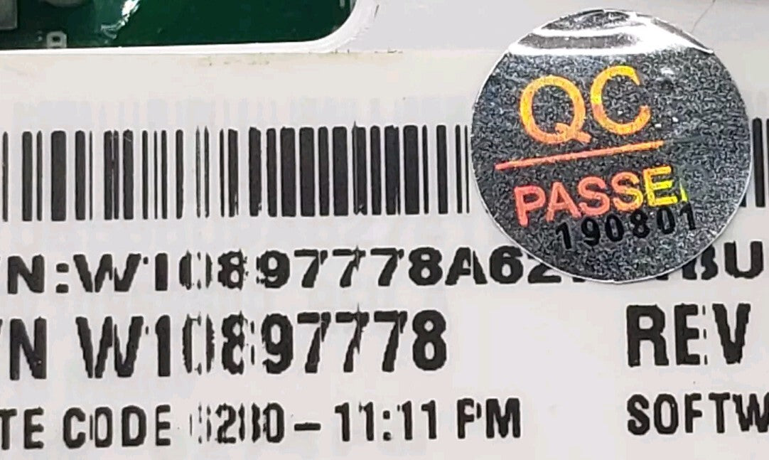 Rabon Services Group - OEM Replacement for Whirlpool Washer Control W10897778