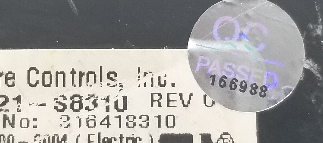 Rabon Services Group - Genuine OEM Replacement for Frigidaire Range Control 316418310  *