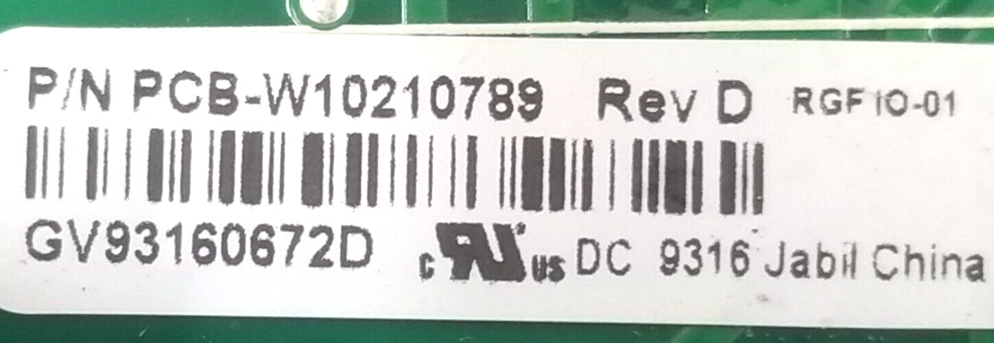 OEM Kenmore Fridge Control W10210789  ⭐Free Same Day Ship⭐