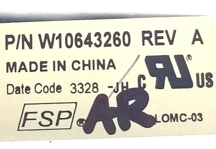 Rabon Services Group - OEM Replacement for Whirlpool Washer Control W10643260  ⭐ ⭐