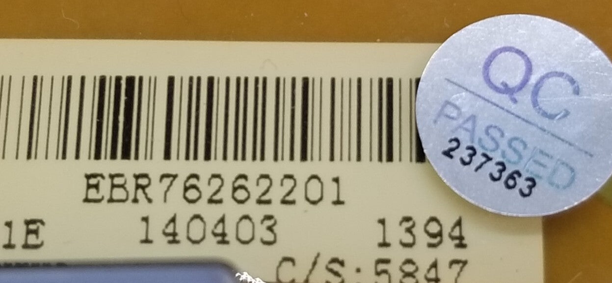 Rabon Services Group - OEM Replacement for LG Washer Control EBR76262201  EBR76262101