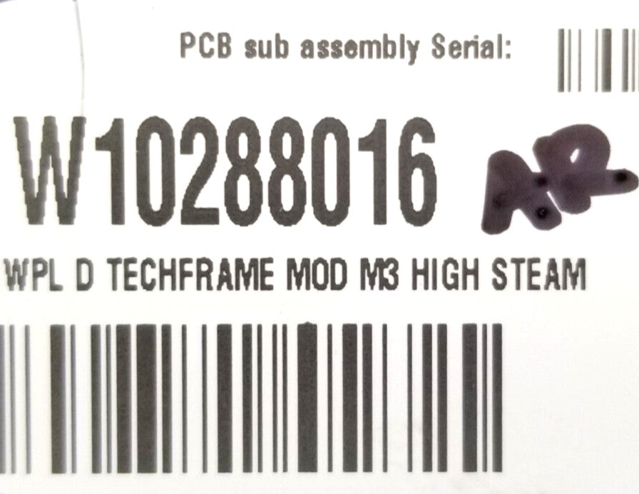 Rabon Services Group - Replacement for Whirlpool Washer Control W10288016 W10280096