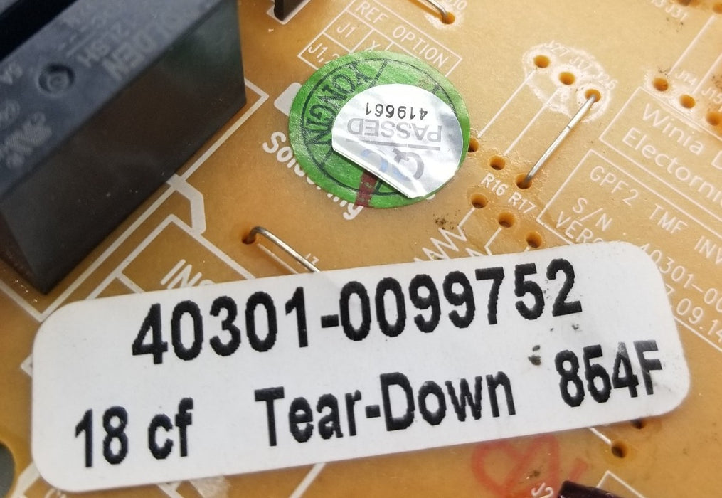 Rabon Services Group - OEM Winia Fridge Control Board 40301-0099752