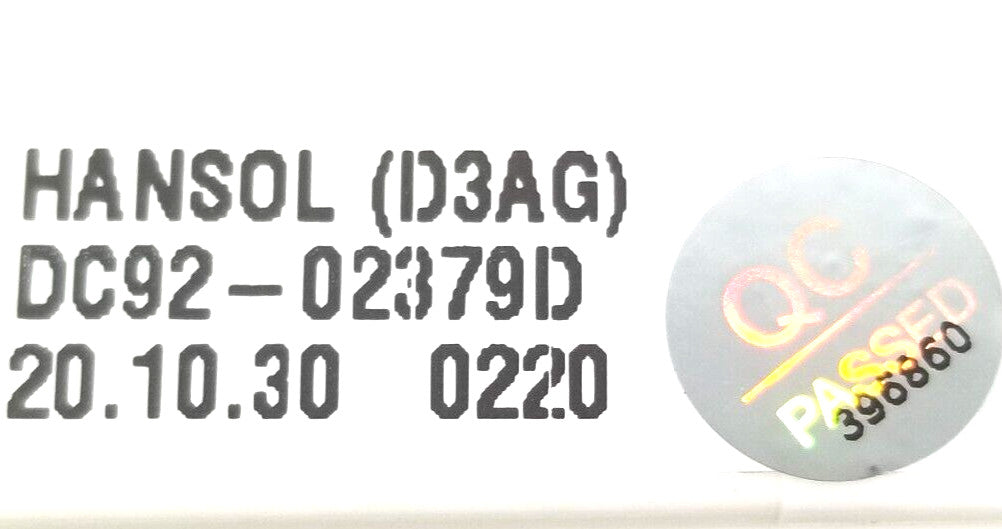 Rabon Services Group - OEM Replacement for Samsung Washer Control DC92-02379D  ~  ~