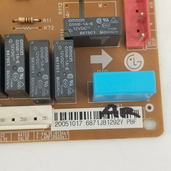 Genuine LG Fridge Control 6871JB1292Y EBR58010501  SameDay Ship