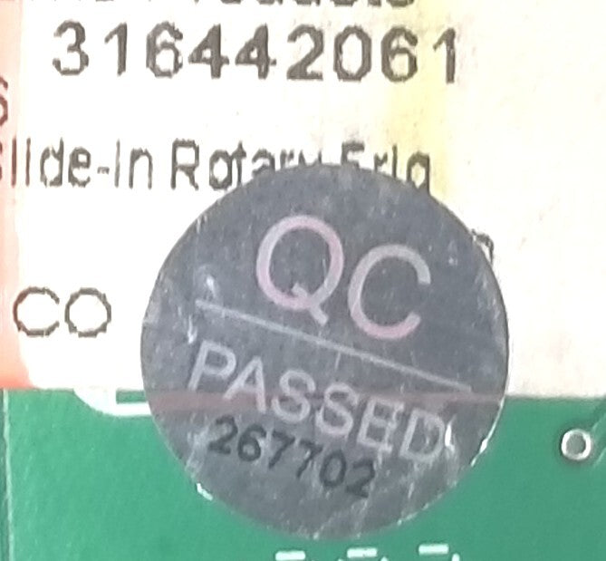 Rabon Services Group - Genuine OEM Replacement for Frigidaire Range Control 316442061  &