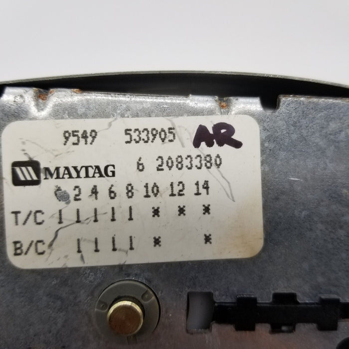 Genuine OEM Maytag Washer Timer 62083380  *Same Day Shipping