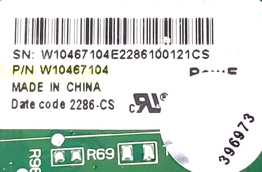 OEM Whirlpool Fridge Control W10467104    ⭐Free Same Day Shipping⭐