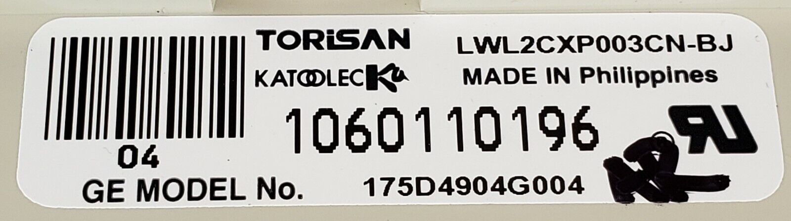 Genuine OEM GE Washer Control Board 175D4904G004  Same Day Ship