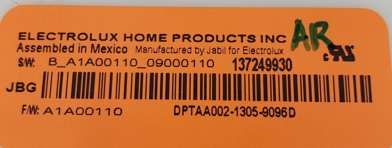 Rabon Services Group - Genuine OEM Replacement for Electrolux Dryer Control 137249930  *