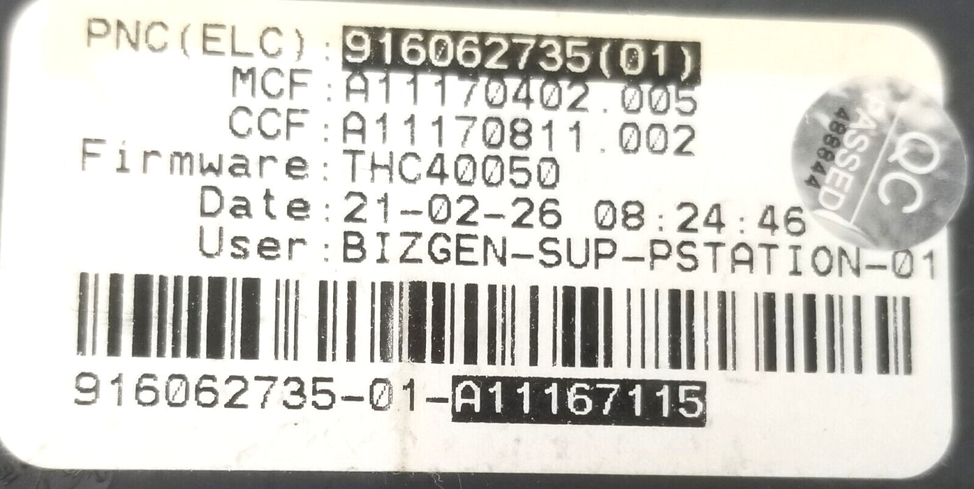 Genuine OEM Frigidaire Dryer Control A11167115  & Free Same Day Shipping