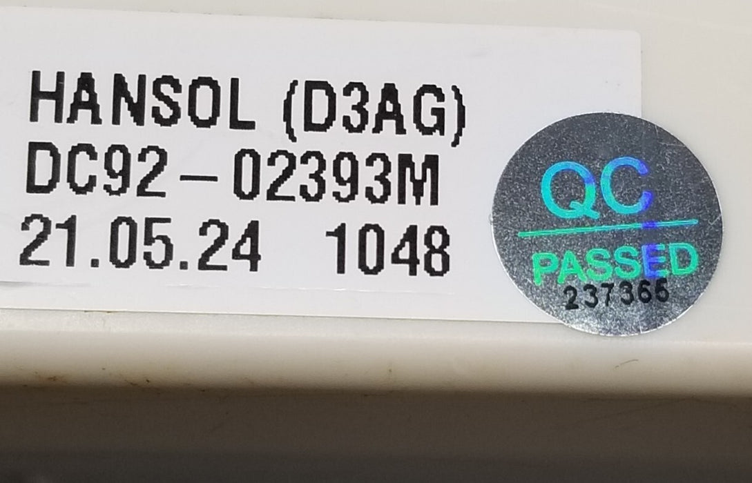 Rabon Services Group - OEM Replacement for Samsung Washer Control DC92-02393M