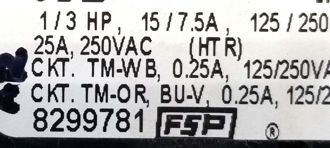 Rabon Services Group - OEM Replacement for Whirlpool Dryer Timer 8299781  ⭐  ⭐