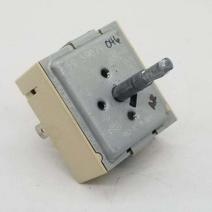 OEM GE Range Infinite Switch 982-0359-001     ⭐Free Same Day Ship⭐