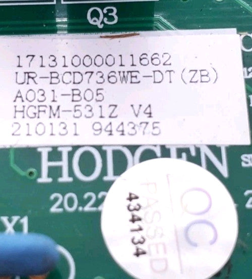 Rabon Services Group - OEM Replacement for Midea Fridge Control Board 17131000011662