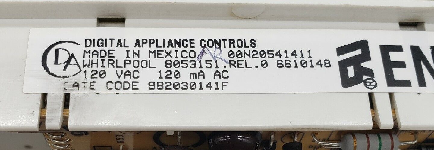 OEM Whirlpool Oven Control 8053151    ⭐Free Same Day Shipping⭐