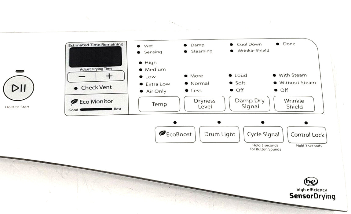 Whirlpool Dryer Display W10639906 W10861218   *Free Same Day Ship*