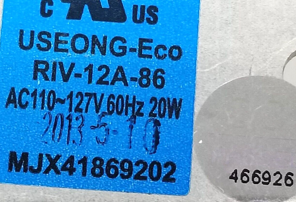 New OEM LG Fridge Water Inlet Valve MJX41869202  Free Same Day Shipping