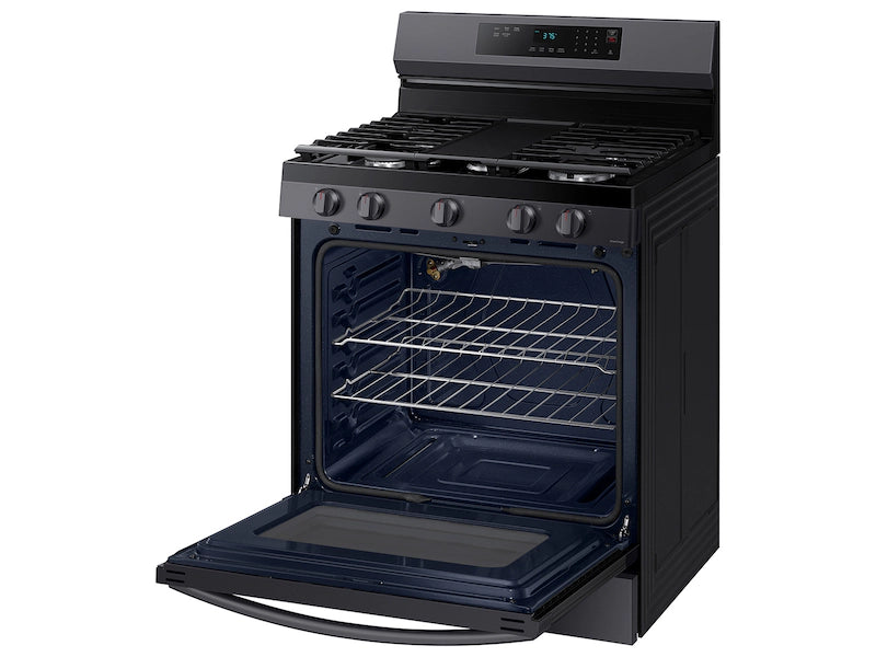 Samsung Gas Range in Black Stainless Steel NX60A6311SG/AA