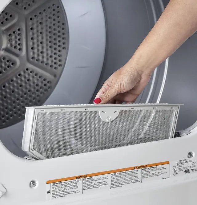 LG - 7.3 Cu. Ft. Smart Electric Dryer with Sensor Dry - White SKU:6529909