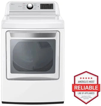 LG DLE7400WE 27 Inch Smart Electric Dryer