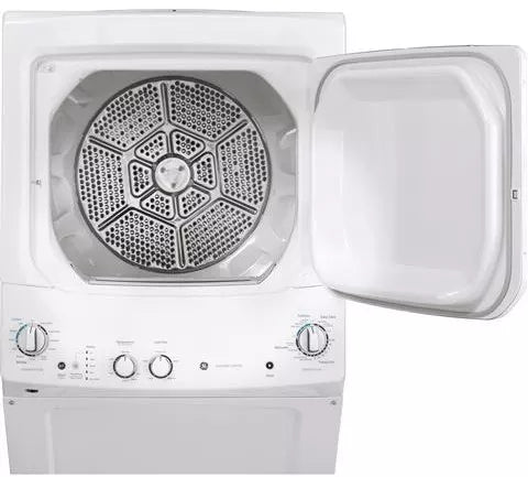 GE Spacemaker GUD27ESSMWW 27 Inch Electric Laundry Center