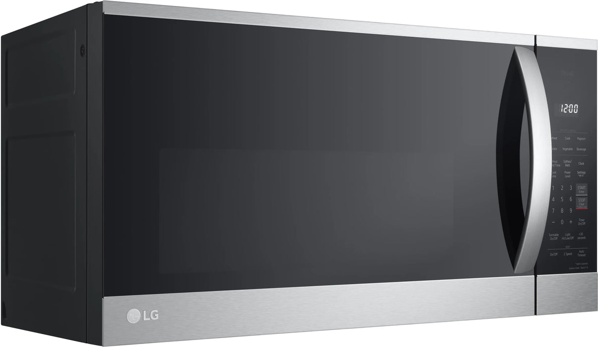 LG 30 Inch Over-the-Range Smart Microwave Oven with 1.8 cu. ft. Capacity