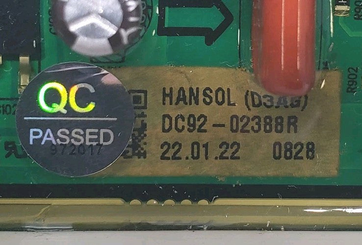 Rabon Services Group - OEM Replacement for Samsung Washer Control DC92-02388R