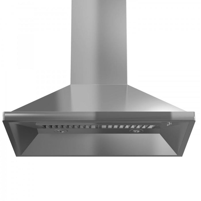 ZLINE 36 Inch Professional Convertible Vent Wall Mount Range Hood in Stainless Steel (696-36)