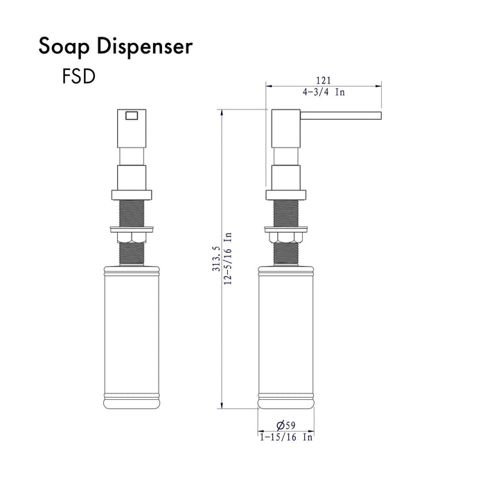 ZLINE Faucet Soap Dispenser (FSD)